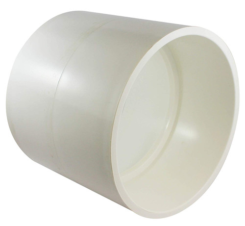 Canplas 193006 PVC DWV Coupling HXH, 6-Inch, White