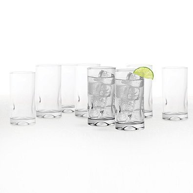 Dailyware Impressions Glass Coolers (Set of 8)
