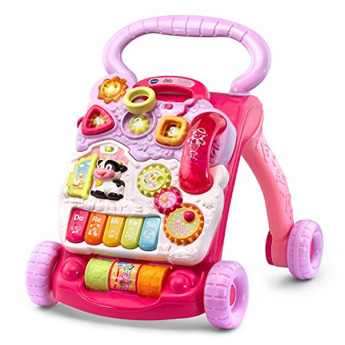 VTech Sit-to-Stand Learning Walker, Pink VTech Sit-to-Stand Learning Walker, Pink