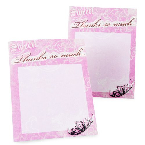 Sweet 16 Birthday Imprintable Thank You Notes (8 count) by Hallmark