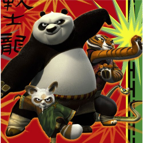 Hallmark Kung Fu Panda '2' Large Napkins (16ct)
