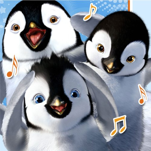 Happy Feet 'Two' Small Napkins (16ct)
