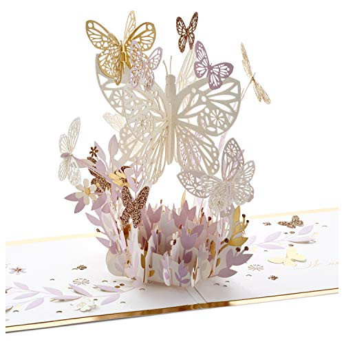 Hallmark Signature Paper Wonder Pop Up Card, Thankful for You (Thinking of You Card or Birthday Card)