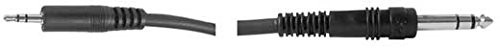 Hosa CMS-105 3.5 mm TRS to 1/4" TRS Stereo Interconnect Cable, 5 Feet Hosa CMS-105 3.5 mm TRS to 1/4" TRS Stereo Interconnect Cable, 5 Feet