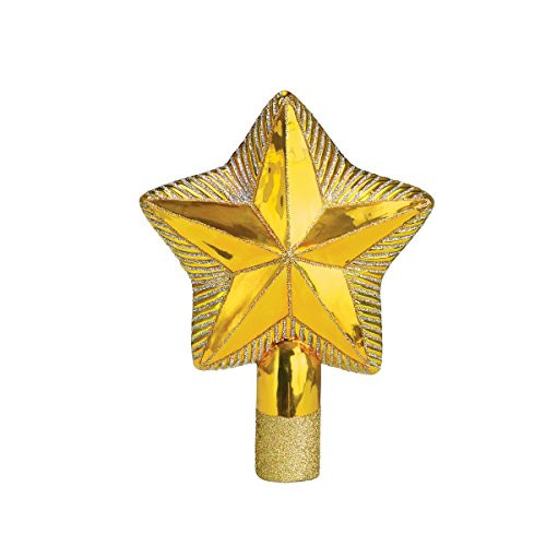 Old World Christmas Ornaments: Star Tree Top Glass Blown Ornaments for Christmas Tree