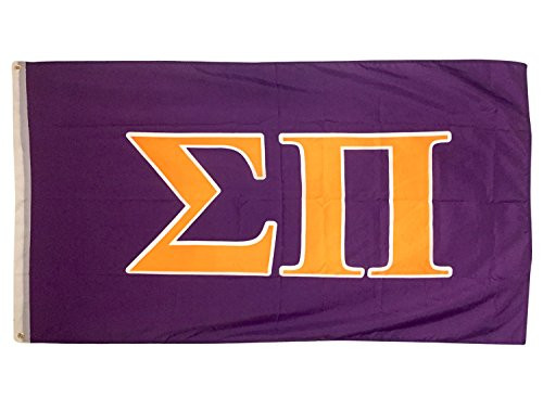 Sigma Pi Letter Fraternity Flag Greek Letter Use as a Banner Large 3 x 5 Feet Sign Decor sig pi