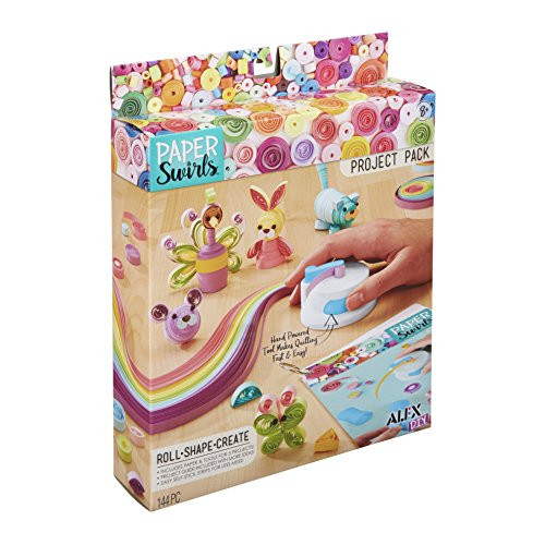 ALEX Toys DIY Paper Swirls Project Pack, Multicolor ALEX Toys DIY Paper Swirls Project Pack, Multicolor