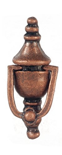 Dollhouse Miniature Door Knocker, Working, 1 per Pkg