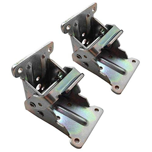 dingchi Steel Self Lock Extension Table Bed Leg Feet Folding Foldable Support Bracket(2 pcs)