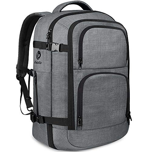 Dinictis 40L Flight Approved Travel Backpack, Waterproof Business Carry on Backpack fit 15.6 Inch Laptop, Durable Weekender Bag for Men and Women (Dark Grey) Dinictis 40L Flight Approved Travel Backpack, Waterproof Business Carry on Backpack fit 15.6 Inch Laptop, Durable Weekender Bag for Men and Women (Dark Grey)