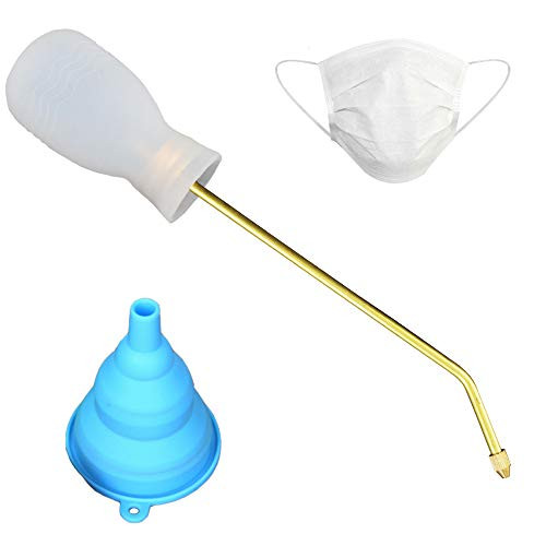 iLOT Pest Control Bulb Duster Sprayer, Pesticide Powder Duster with Longer Lance for Bugs & Pests Indoor and Outdoor