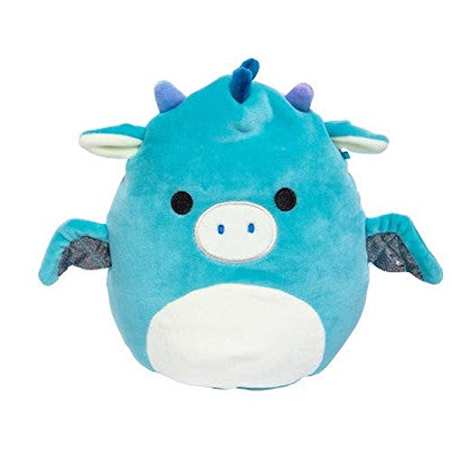 Squishmallows Kellytoy 8 in Aqua Blue Dragon