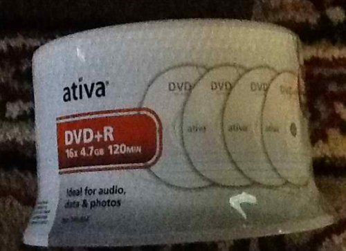 Ativa (Office Depot) 4.7 GB 16x DVD+ R (50 Pack Spindle)