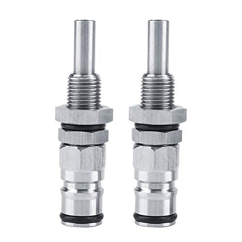 2pcs/ Set Keg Ball Lock Post Stainless Steel Sturdy Keg Beer Ball Lock Post Connector Homebrew Beer Dispenser Parts