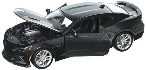 Maisto Special Edition 1:18 - Metallic Grey 2017 Chevrolet Camaro SS 50th Anniversary Diecast Model Car 