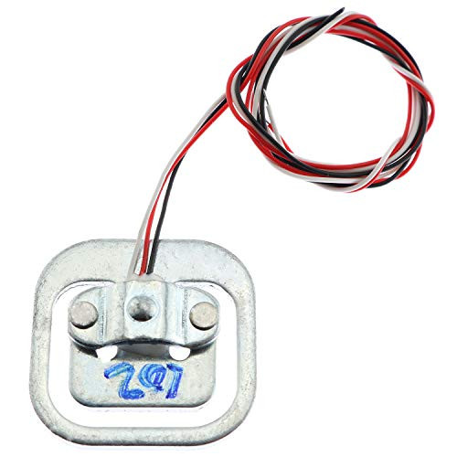 Tegg 1PC 50kg/110lb Half-Bridge Weighing Sensor 3-Wired Load Cell Resistance Strain Gauge for Arduino Raspberry Pie