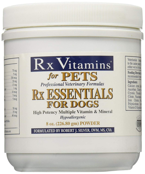 Rx Vitamins Essentials 8 oz/226.80g Powder for Dogs Rx Vitamins Essentials 8 oz/226.80g Powder for Dogs