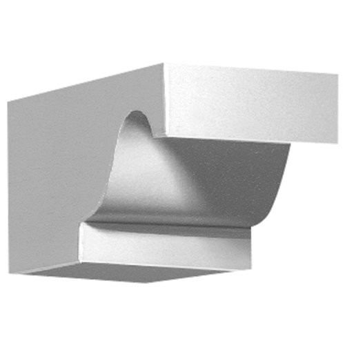 Fypon DTLB3X3X4 4 1/2"W x 4 7/16"D x 3 1/2"H Dentil Urethane Block