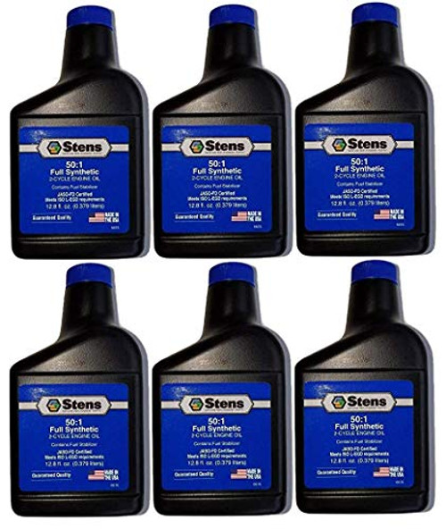 Stens 770-261 50:1 2-Cycle Oil Mix Syn Blend Pack of 6 Stens 770-261 50:1 2-Cycle Oil Mix Syn Blend Pack of 6