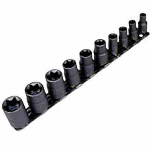 11 Pc Torx Star Bit Female External E Socket Set Automotive Tools E4-e20