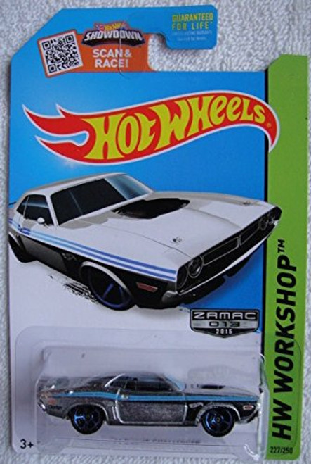 Hot Wheels, 2015 HW Workshop, '71 Dodge Challenger Exclusive ZAMAC 227/250 Hot Wheels, 2015 HW Workshop, '71 Dodge Challenger Exclusive ZAMAC 227/250