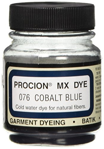 DecoArt PMX-1076 Jacquard Procion Mx Dye, 2/3-Ounce, Cobalt Blue