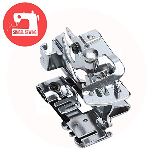 Ruffler Sewing Machine Foot Fits All Low Shank Singer, Brother, Babylock, Husqvarna Viking (Husky Series), Euro-pro, Janome, Kenmore, White, Juki, Bernina (Bernette), New Home, Simplicity, Necchi Ruffler Sewing Machine Foot Fits All Low Shank Singer, Brother, Babylock, Husqvarna Viking (Husky Series), Euro-pro, Janome, Kenmore, White, Juki, Bernina (Bernette), New Home, Simplicity, Necchi