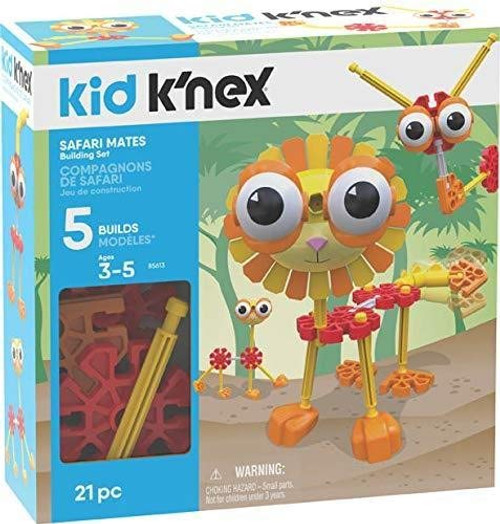 K'NEX Kid Safari Mates Building Set - 21 Pieces - Ages 3+ - Preschool Educational Toy K'NEX Kid Safari Mates Building Set - 21 Pieces - Ages 3+ - Preschool Educational Toy