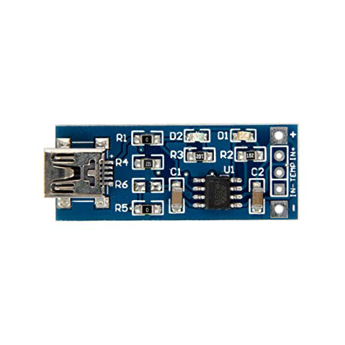 Oak-Pine TP4056 5Pcs 5V 1A Micro USB 18650 Lithium Battery Charging Board Module +Protection Function
