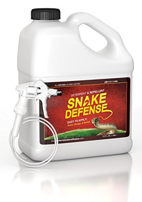 Snake Defense One Gallon Spray Repellent and Deterrent for All Types of Snakes