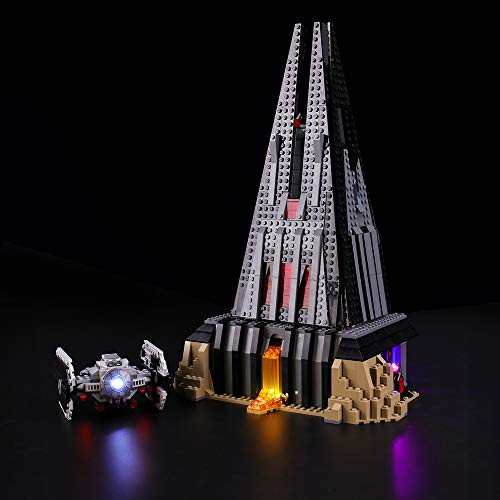 BRIKSMAX Led Lighting Kit for Star Wars Darth Vaders Castle - Compatible with Lego 75251 Building Blocks Model- Not Include The Lego Set