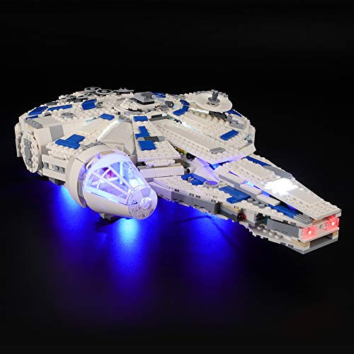 BRIKSMAX Led Lighting Kit for Kessel Run Millennium Falcon - Compatible with Lego 75212 Building Blocks Model- Not Include The Lego Set