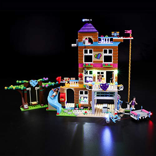 BRIKSMAX Led Lighting Kit for Friendship House - Compatible with Lego 41340 Building Blocks Model- Not Include The Lego Set