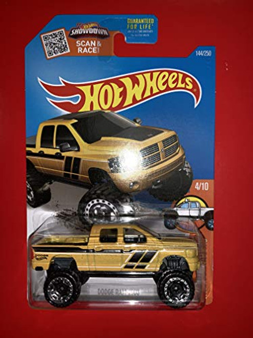 Hot Wheels, 2016 HW Hot Trucks, Dodge Ram 1500 [Dark Yellow] 144/250