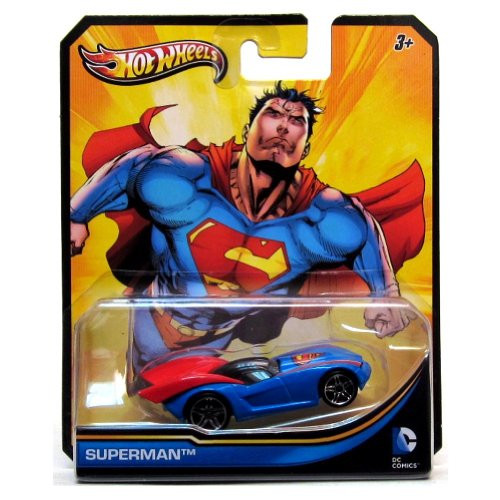 2012 Hot Wheels DC Universe SUPERMAN 1:64 Scale Collectible Die Cast Car