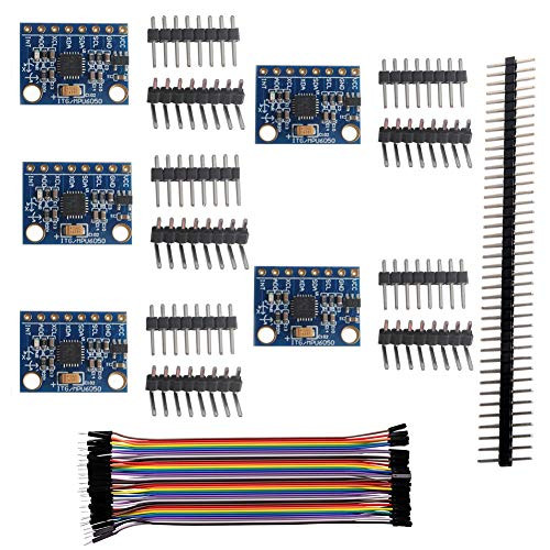 5PCS Acceleration Sensors Accelerometer Gyro Sensor 6DOF Three-Axis IMU for Arduino Quadcopter Drone RC