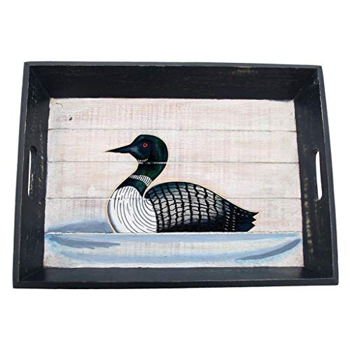 DEI 12105 Loon tray, 15" x 11.5", Mulitcolor