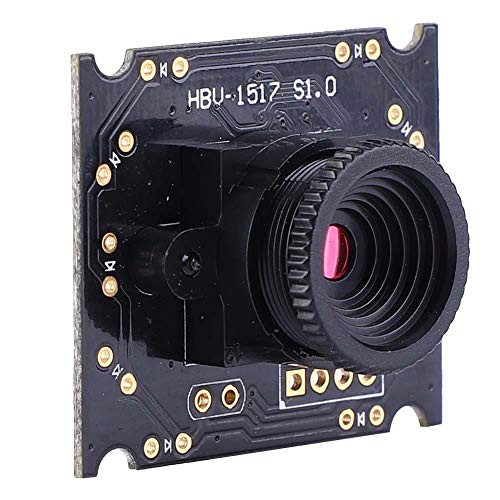 Camera Module, HBV-1517 12801024 7fps 1.3 Million Pixels 60° HD Wide Angle Lens USB Camera Module with HM1355 Chip for Security Monitoring, Industrial Equipment, Traffic Recorder, POS Machine