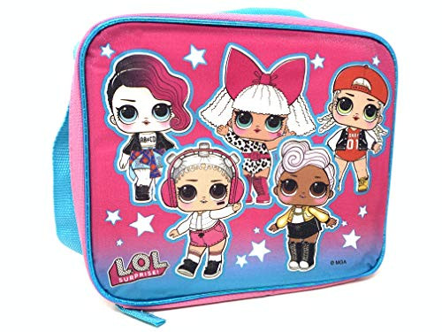 L.O.L SURPRISE"GLITTERATI" Lunch Bag with Shoulder Strap LOL Lunch Box