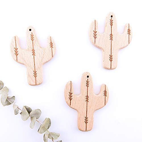 Nature Wood Teething Toys 5pc Cactus Wooden Teether Montessori Toys Wood Teether Rings Organic Infant Teether Handmade Pendant Set Shower Gift Nature Wood Teething Toys 5pc Cactus Wooden Teether Montessori Toys Wood Teether Rings Organic Infant Teether Handmade Pendant Set Shower Gift