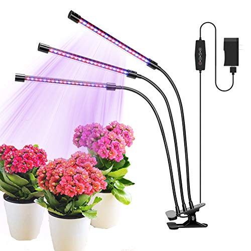 Grow Light,60W LED Grow Lamp Bulbs Plant Lights Full Spectrum, Auto ON & Off with 3/6/12H Timer 5 Dimmable Levels Clip-On Desk Grow Lamp for Indoor Plants (Small) Grow Light,60W LED Grow Lamp Bulbs Plant Lights Full Spectrum, Auto ON & Off with 3/6/12H Timer 5 Dimmable Levels Clip-On Desk Grow Lamp for Indoor Plants (Small)