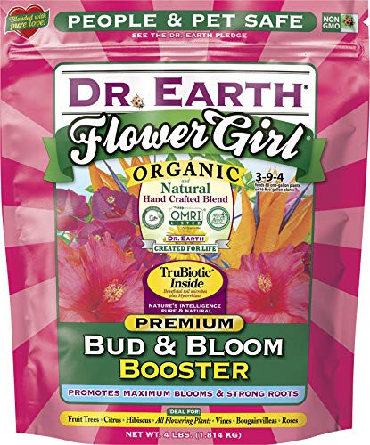 Dr. Earth 707P Organic 8 Bud & Bloom Fertilizer in Poly Bag, 4-Pound