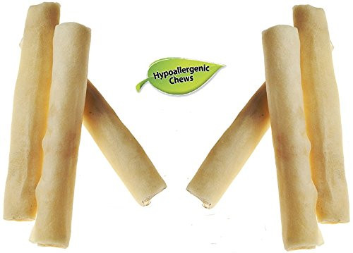 (6 Pack) Tasman's Bison Rawhide Medium Rolls, 6 Inch each