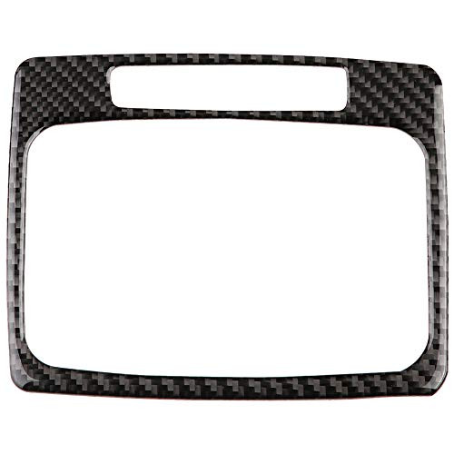 Suuonee Shift Panel Trim, Carbon Fiber Shifting Panel Trim Cover for Mercedes W204 2005-2012
