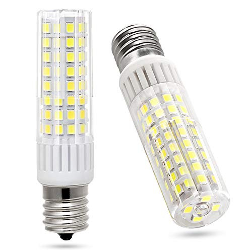 E17 LED Light Bulbs 7.5W (90W to 100W Halogen Equivalent),937 LM, AC 85V~265V Voltage Input,Non-Dimmable,Daylight White 6000K (Pack of 2)