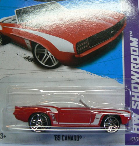 Hot Wheels HW Showroom 197/250 Red Convertible '69 Camaro