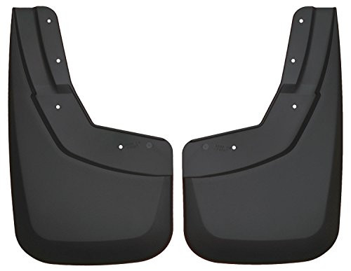 Husky Liners 57901 Custom Molded Mud Guards Black Custom Molded Mud Guards