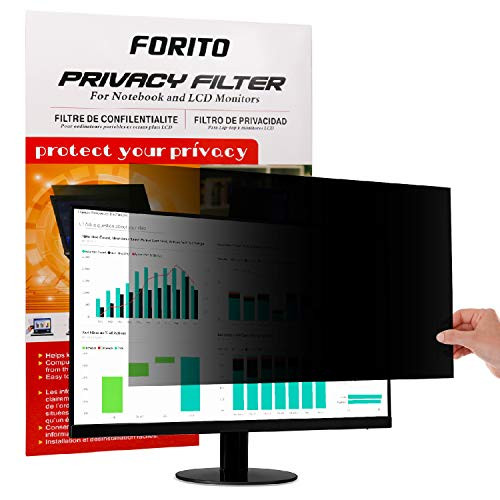 24 Inch Monitor Privacy Filter -Anti Glare Screen Protector Compatible Diagonal 24" Widescreen Desktop and All-in-One Monitor with 16:9 Aspect Ratio Screen[20.9" W x 11.8" H]