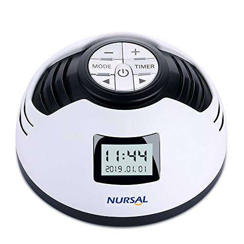 NURSAL White Noise Machine, Sleep Sound Machine Alarm Clock with 8 Soothing Sounds, Spa Relaxation Sound Sleep Therapy with Auto-off Timer for Baby Adult Office and Travel NURSAL White Noise Machine, Sleep Sound Machine Alarm Clock with 8 Soothing Sounds, Spa Relaxation Sound Sleep Therapy with Auto-off Timer for Baby Adult Office and Travel