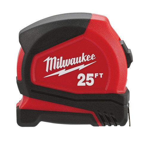 Milwaukee Electric Tool 48-22-5525 Compact, Tape Measure, 25'